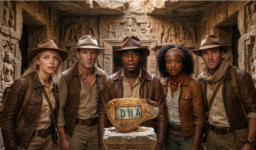 Imagem do DNA Aberto